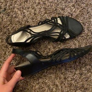 Black stretch Sandles